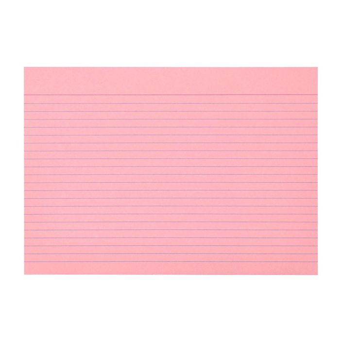 Tarjeta Liderpapel Para Estudiar Rayada Cartulina De Colores 170 gr-M2 125x200 mm Paquete De 200 Unidades 7