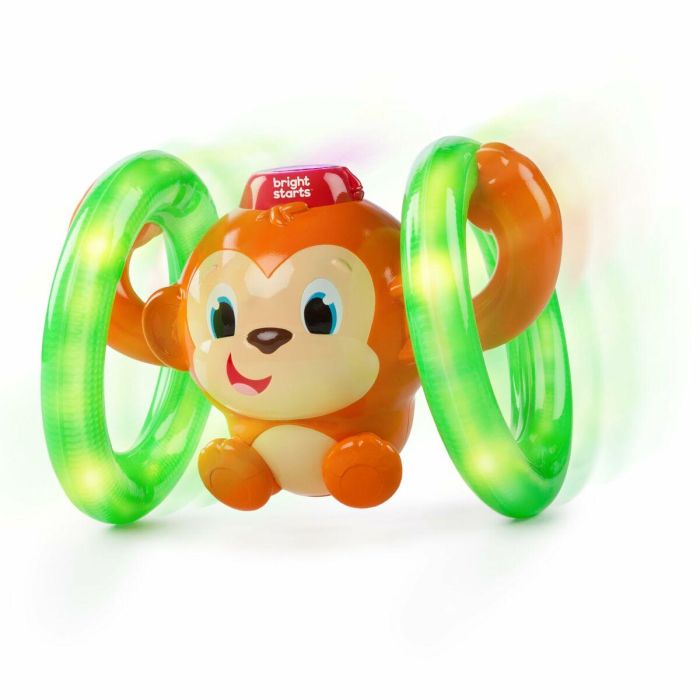 Bright Starts Little Roll & Glow Monkey - Mono que rueda y brilla para bebés, fomenta el movimiento y la diversión 14 Bright Starts Little Roll & Glow Monkey - Mono que rueda y brilla para bebés, fomenta el movimiento y la diversión 14