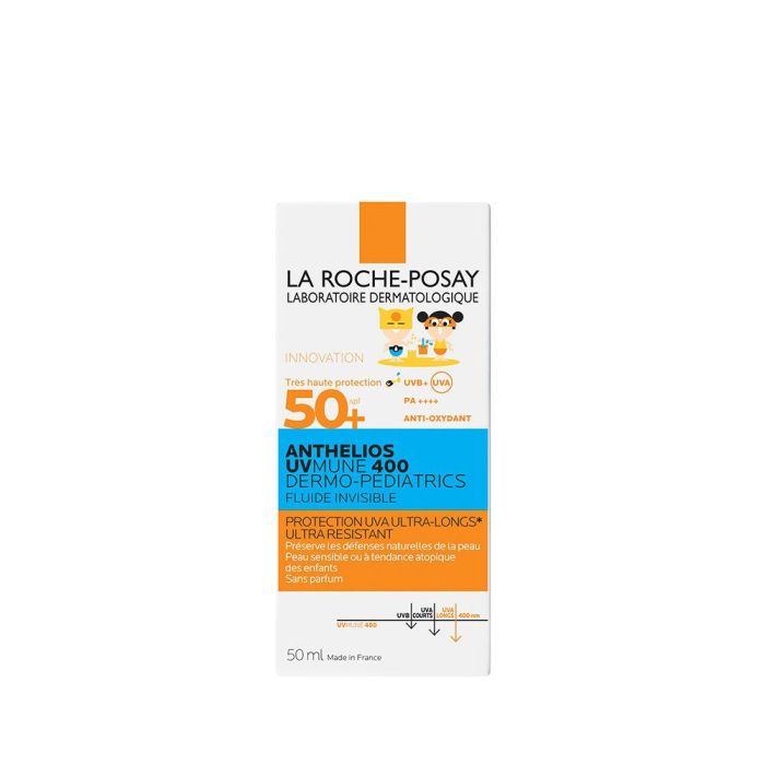 La Roche Posay ANTHELIOS UV-MUNE 400 DERMOPEDIATRICS Fluido Protector Solar Niños SPF50+ 50 ml