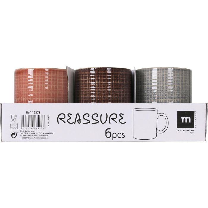 Mug Recta 380 cc Reassure - Inde (24 Unidades) 1 Mug Recta 380 cc Reassure - Inde (24 Unidades) 1
