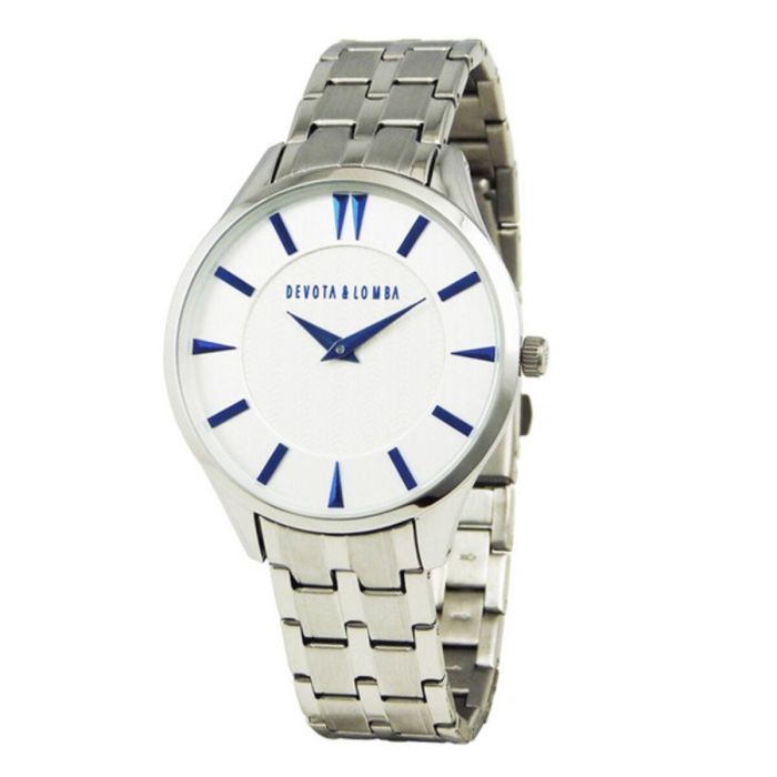Reloj Hombre Devota & Lomba DL012M-01WHITE (Ø 40 mm) Reloj Hombre Devota & Lomba DL012M-01WHITE (Ø 40 mm)