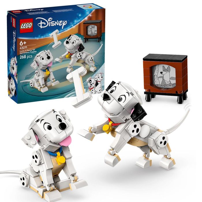 Luchy Y Penny: Cachorros De 101 Dálmatas 43271 Lego Disney Luchy Y Penny: Cachorros De 101 Dálmatas 43271 Lego Disney