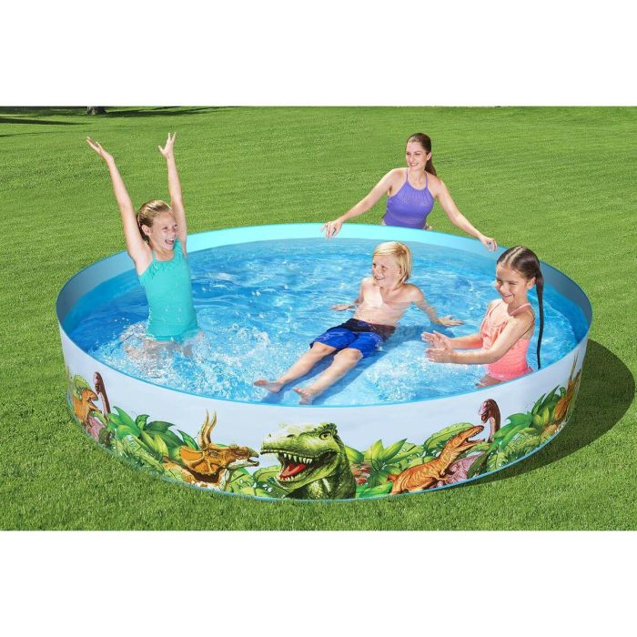 Bestway Piscina Rigida Infantil PVC Dinosaurios 244x46 cm +3 Años Jardin 55001 3 Bestway Piscina Rigida Infantil PVC Dinosaurios 244x46 cm +3 Años Jardin 55001 3