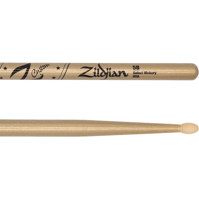 Zildjian Baquetas 5B Gold Chroma Edición Limitada 3