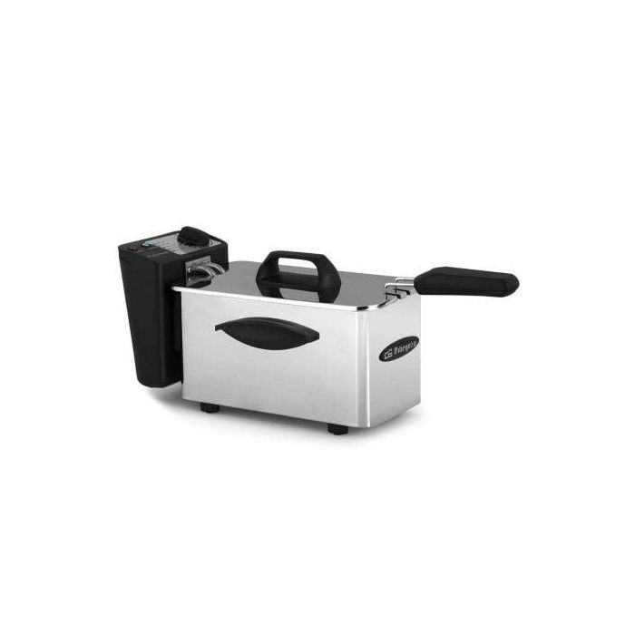 Orbegozo FDR 16 Freidora Eléctrica 1.5L 1500W Acero Inoxidable Termostato Regulable hasta 200°C Fácil Limpieza Lavavajillas 0 Orbegozo FDR 16 Freidora Eléctrica 1.5L 1500W Acero Inoxidable Termostato Regulable hasta 200°C Fácil Limpieza Lavavajillas 0