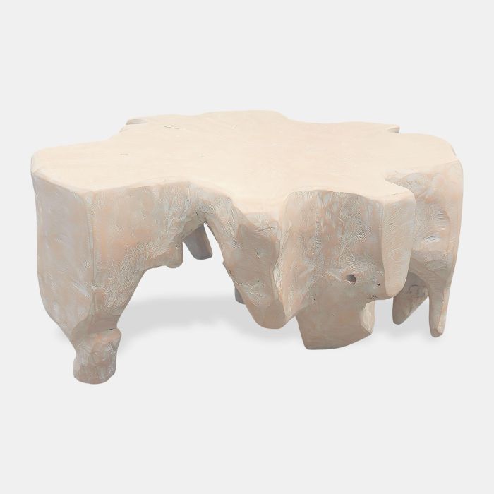 Mesa Centro Balines DKD Home Decor Blanco 88 x 46 x 88 cm 2 Mesa Centro Balines DKD Home Decor Blanco 88 x 46 x 88 cm 2