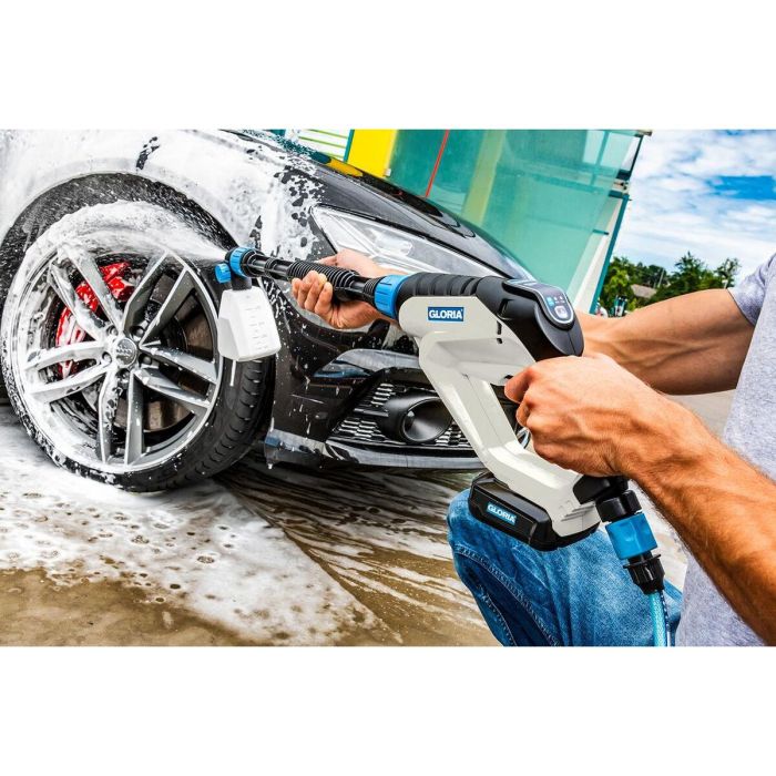 Gloria MultiJet 18V Sistema móvil de limpieza a presión multifunción con batería de 2.5Ah y cargador incluidos 3