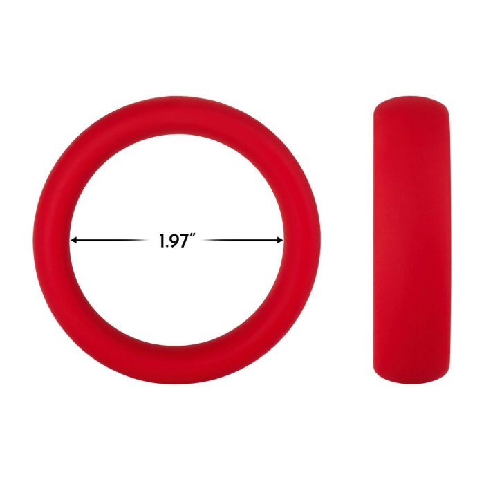 Anillo para el Pene Forto Rojo L Ø 50 mm 3 Anillo para el Pene Forto Rojo L Ø 50 mm 3