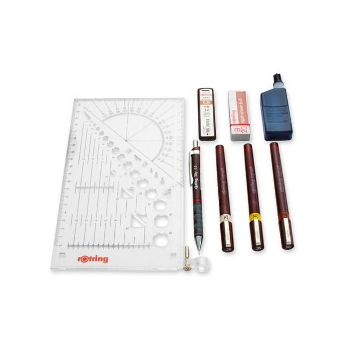 ROTRING isograph College Set - 3er Satz 0.25 / 0.35 / 0.5 1 ROTRING isograph College Set - 3er Satz 0.25 / 0.35 / 0.5 1