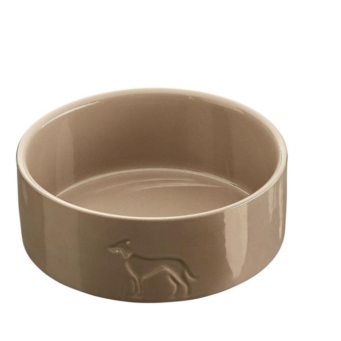 Comedero para Perro Hunter OSBY Beige Cerámica 350 ml Comedero para Perro Hunter OSBY Beige Cerámica 350 ml