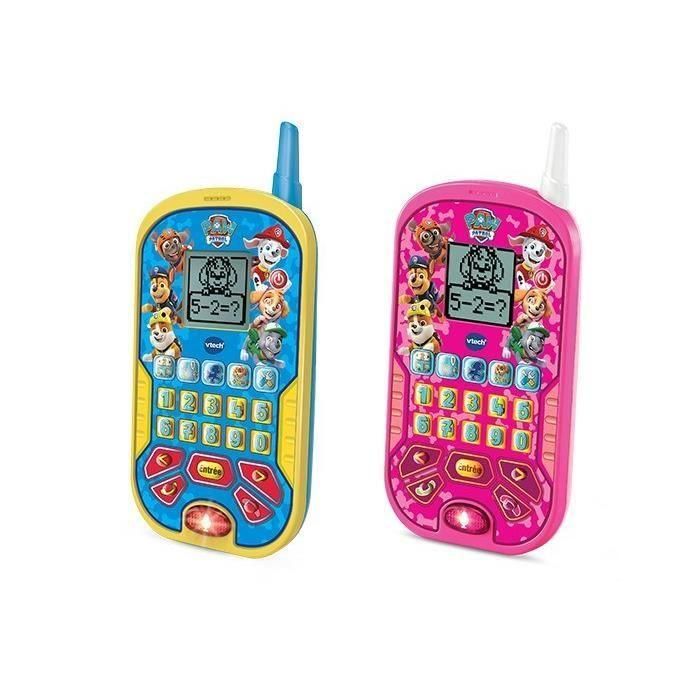 VTECH Paw Patrol - Smartphone Educativo Azul con 6 Actividades Interactivas - Aprende Números y Lógica 4