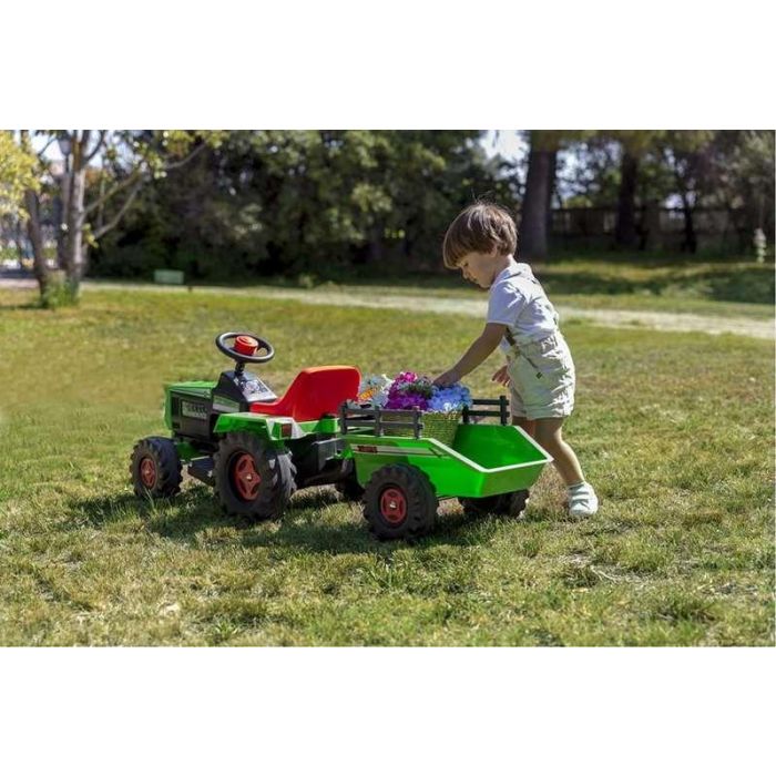 Injusa Tractor a Batería Básico 6V 132,5x49x50 cm 6 Injusa Tractor a Batería Básico 6V 132,5x49x50 cm 6