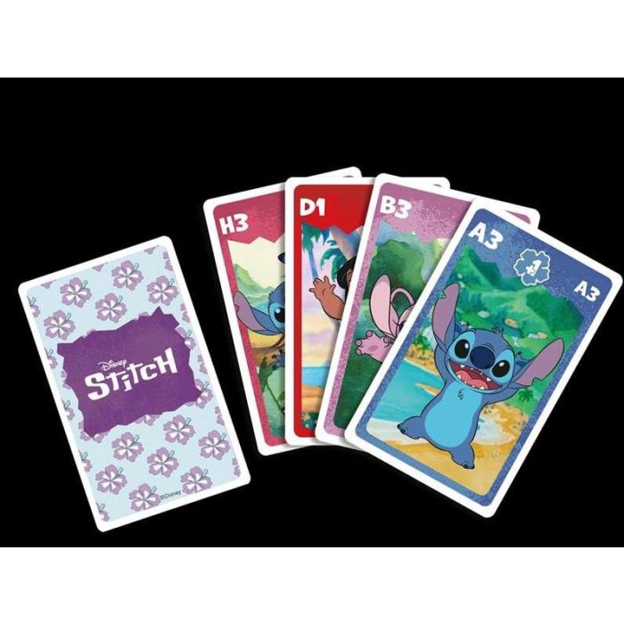 Fournier Baraja Infantil Stitch para Niños a Partir de 3 Años 13