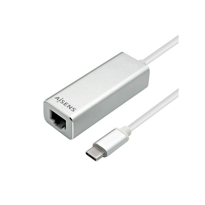 Aisens Conversor Usb3.1 gren1 Usb-C A Ethernet Gigabit 10-100-1000 Mbps 15 cm Aisens Conversor Usb3.1 gren1 Usb-C A Ethernet Gigabit 10-100-1000 Mbps 15 cm