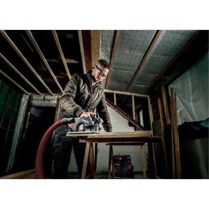 Sierra circular portátil a batería - METABO - KS 18 LTX 57 - 18 V - MetaBOX 340 2 Sierra circular portátil a batería - METABO - KS 18 LTX 57 - 18 V - MetaBOX 340 2