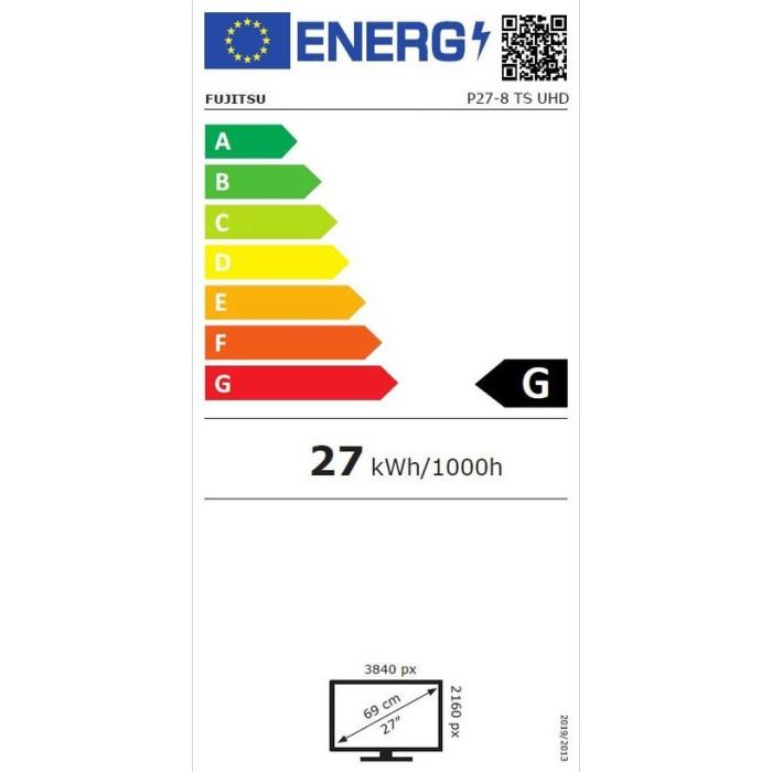 68.6cm/ 27" (3840x2160) Fujitsu P27-8 TS UHD 4K Ultra HD IPS DP Mini DP 2x HDMI USB HUB Pivot black 1 68.6cm/ 27" (3840x2160) Fujitsu P27-8 TS UHD 4K Ultra HD IPS DP Mini DP 2x HDMI USB HUB Pivot black 1
