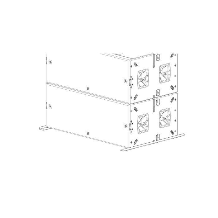 JBLPRO Accesorio de Apilamiento en el Suelo para VTX B28