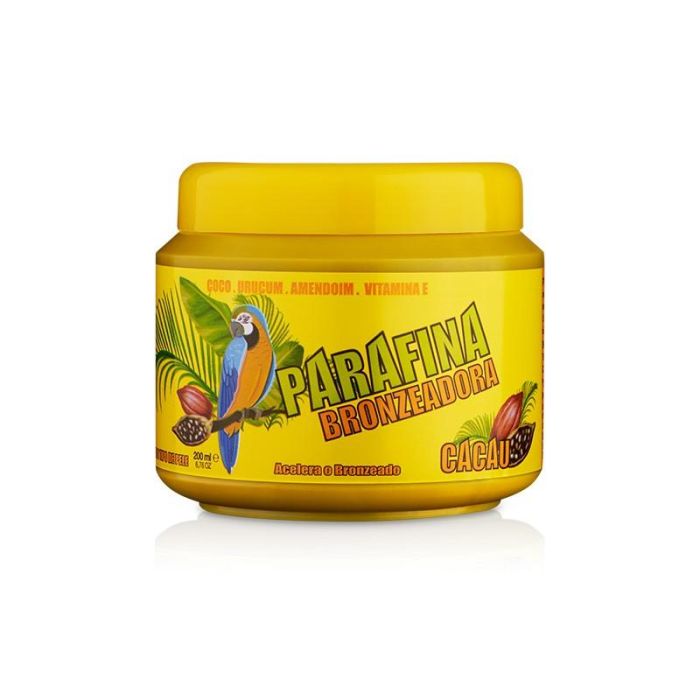 Parafina Bronzeadora Cacao 200ml - Bronceado Rápido y Piel Dorada - Real Natura Parafina Bronzeadora Cacao 200ml - Bronceado Rápido y Piel Dorada - Real Natura
