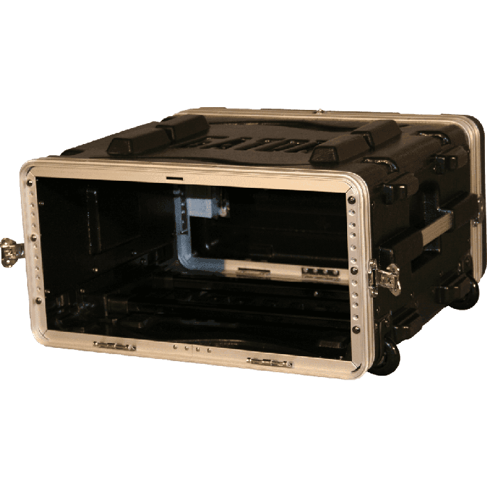 Gator GR-4U Rack Flight de 19" con Ruedas para 4 Unidades Estándar