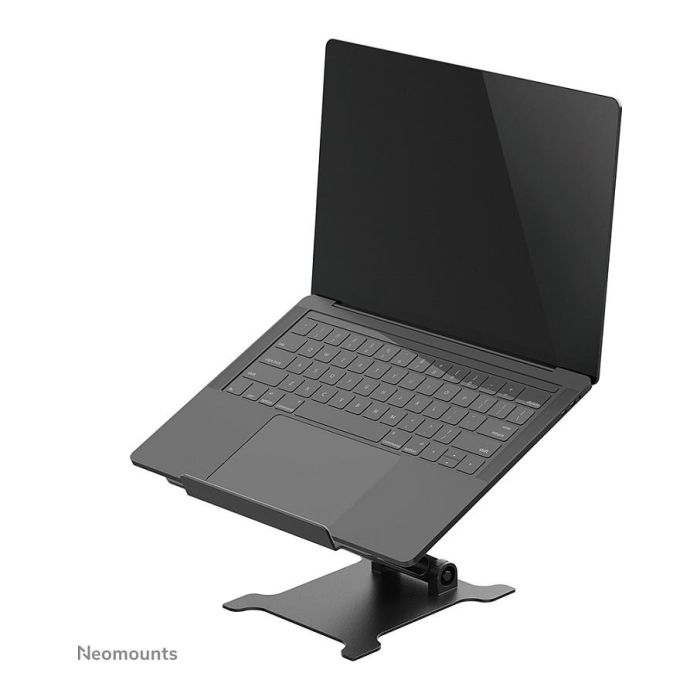 Neomounts DS20-740BL1 Soporte para portátil para pantallas de 11-15", hasta 5 kg, altura ajustable 1,7-16,8 cm, plegable, compacto, negro