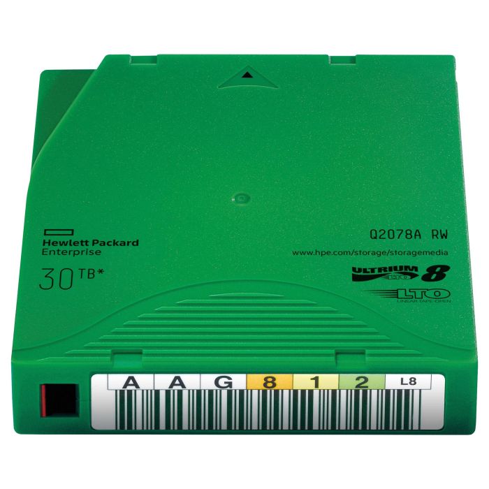 HP Enterprise Q2078A LTO-8 Ultrium 30 TB Cinta de Datos RW