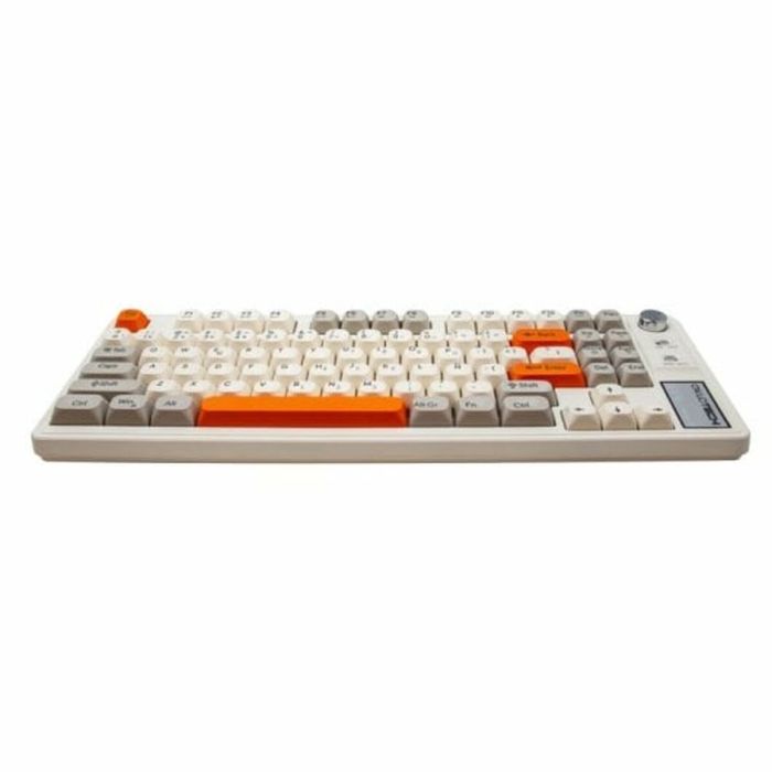 Teclado Owlotech Naranja Qwerty Español 4