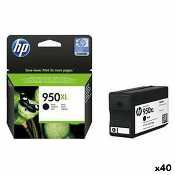 Cartucho de Tinta Compatible HP Negro (40 unidades) 0 Cartucho de Tinta Compatible HP Negro (40 unidades) 0