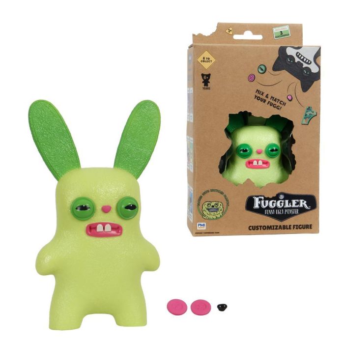 Bizak Fuggler Figura Personalizable Pack 1 - Criatura con dientes extraños, ideal para decorar y coleccionar 5 Bizak Fuggler Figura Personalizable Pack 1 - Criatura con dientes extraños, ideal para decorar y coleccionar 5