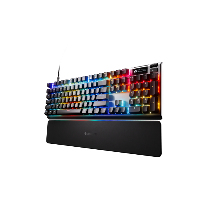 SteelSeries APEX PRO GEN 3 Teclado Gaming USB Inglés EE. UU. Negro - Interruptores Magnético-Mecánicos, Retroiluminación RGB, 64660 0 SteelSeries APEX PRO GEN 3 Teclado Gaming USB Inglés EE. UU. Negro - Interruptores Magnético-Mecánicos, Retroiluminación RGB, 64660 0