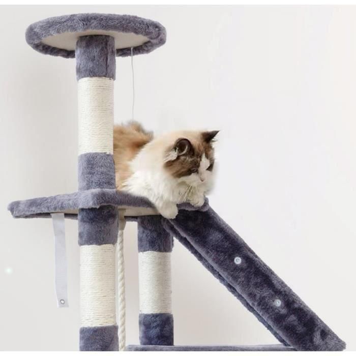 Rascador MARIE - 40x55x120cm - Gris 3