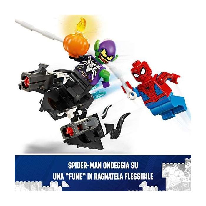 Juego de construccion coche de carreras de spider-man y duende verde venomizado lego marvel 15 Juego de construccion coche de carreras de spider-man y duende verde venomizado lego marvel 15