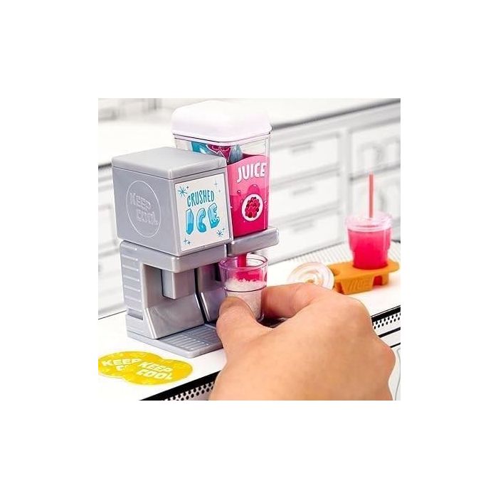 MGA 505600 Miniverse Mini Electrodomésticos de Juguete Realistas que Funcionan de Verdad para Crear Cafés, Zumos y Refrescos 4