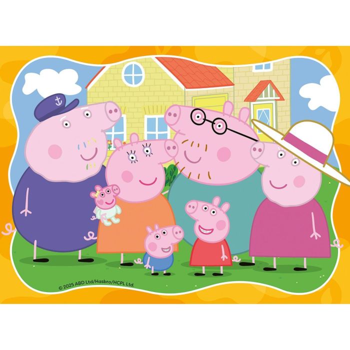 Puzzle 4 Formas Peppa Pig 12004104 Ravensburger 3 Puzzle 4 Formas Peppa Pig 12004104 Ravensburger 3