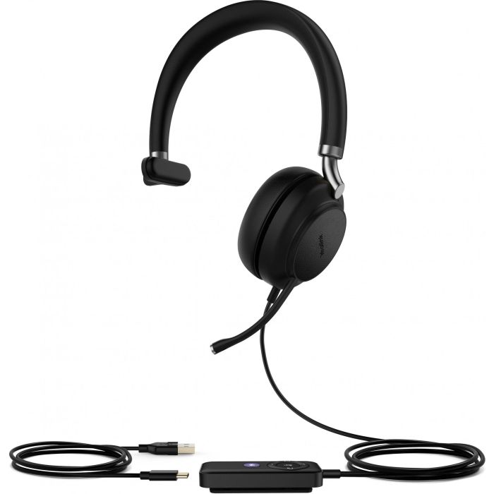 Yealink UH38 Mono Microsoft Teams USB-A Headset con Conector USB-A 0 Yealink UH38 Mono Microsoft Teams USB-A Headset con Conector USB-A 0