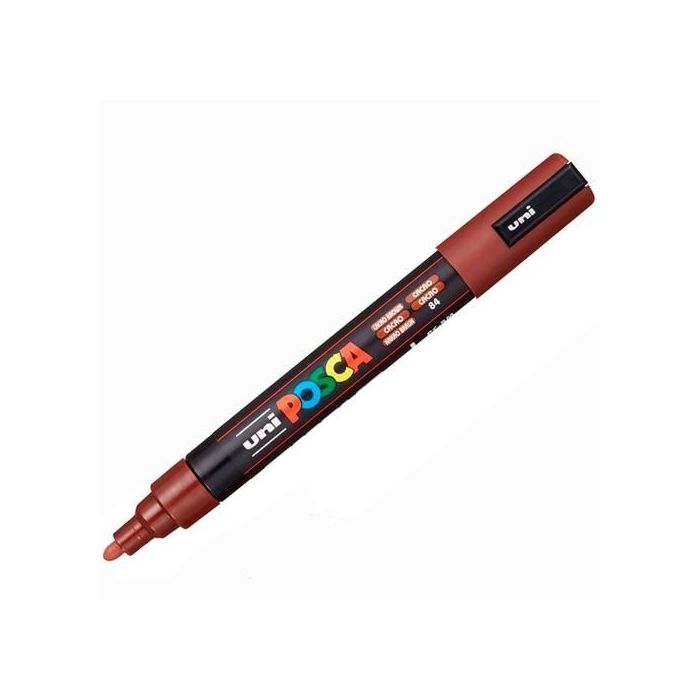 Posca Marcador Pc-5M No Permanente Punta Forma De Bala 1,8 - 2,5 mm Marron Cacao Posca Marcador Pc-5M No Permanente Punta Forma De Bala 1,8 - 2,5 mm Marron Cacao
