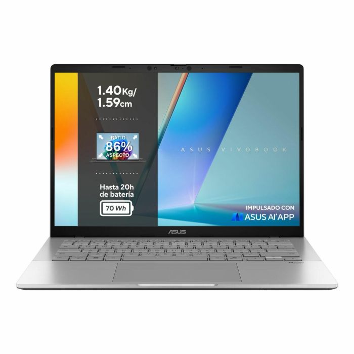 Laptop Asus VivoBook S14 S3407CA-LY075W 14" 16 GB RAM 1 TB SSD 1 Laptop Asus VivoBook S14 S3407CA-LY075W 14" 16 GB RAM 1 TB SSD 1