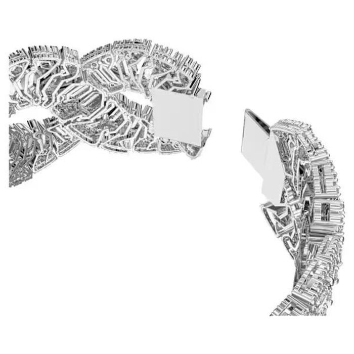 Brazalete Swarovski 5598351 Gris 18 cm 1