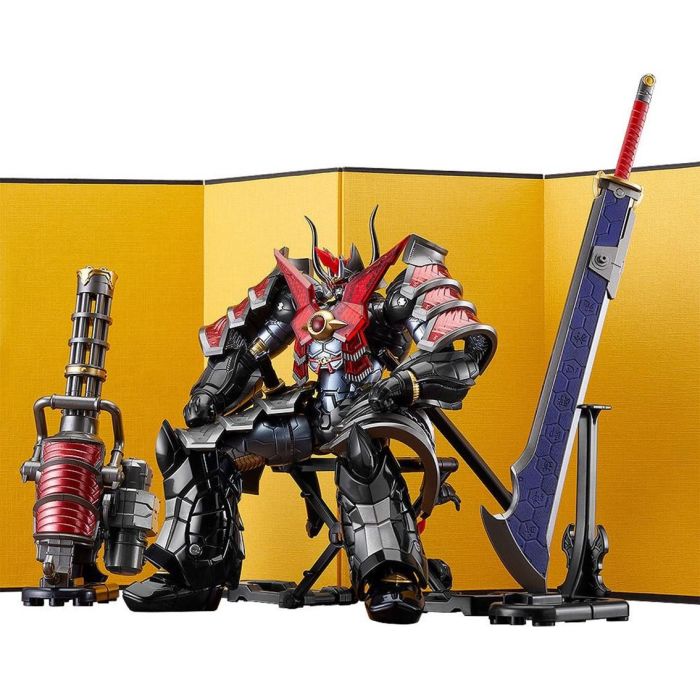 Good Smile Company Figura Mazinkaiser Haou de Hagane Works, 17 cm, articulada, con espada Zanbato y pistola Gatling Daisharin Vulcan Good Smile Company Figura Mazinkaiser Haou de Hagane Works, 17 cm, articulada, con espada Zanbato y pistola Gatling Daisharin Vulcan