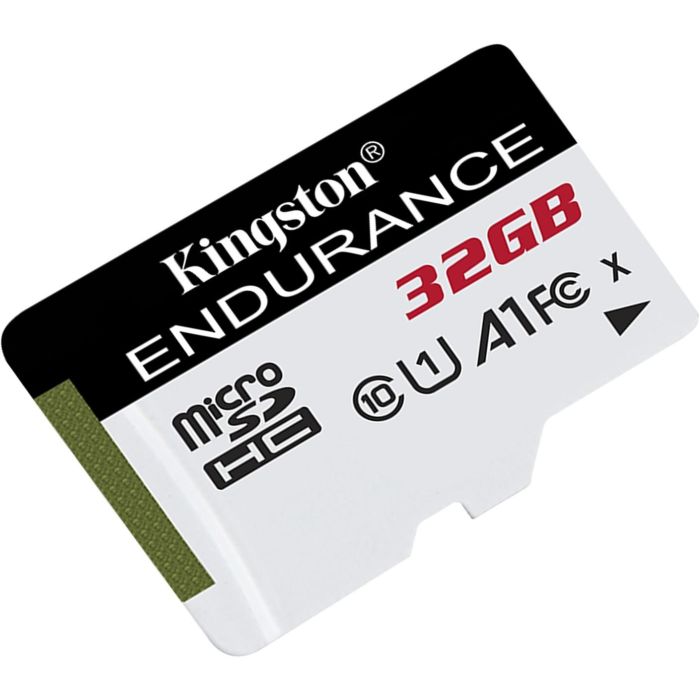 Kingston Tarjeta microSD 32GB UHS-I U1 Class 10 High-Endurance para Cámaras de Vigilancia y Salpicadero - Grabación 24/7 Full HD 1