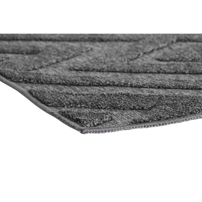 Alfombra Home ESPRIT 250 x 200 cm Gris Gris oscuro 2 Alfombra Home ESPRIT 250 x 200 cm Gris Gris oscuro 2