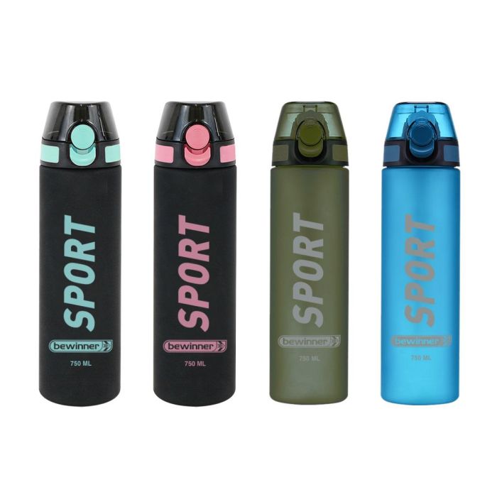 Botella de Agua Sport 750 ml - Bewinner (12 Unidades) 6 Botella de Agua Sport 750 ml - Bewinner (12 Unidades) 6