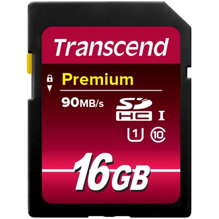 Transcend SDHC UHS-I 400x Tarjeta de Memoria 16GB