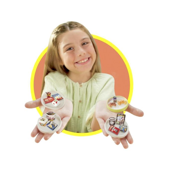 Bizak Mini World Kit Esencial Cápsula Sorpresa Juguete de Cocina con Miniaturas para Coleccionar 6