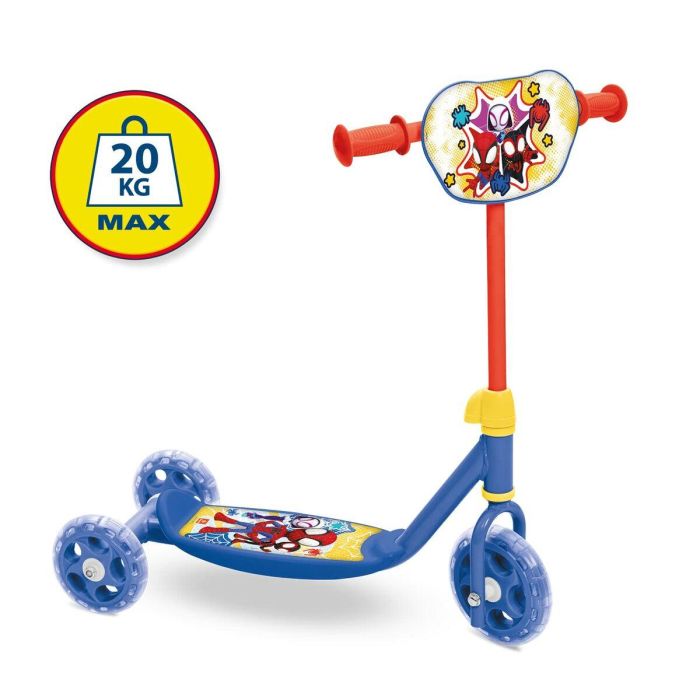 Unice Patinete Spidey de 3 Ruedas para Niños 3+ Años – 60x46x13,5cm 5 Unice Patinete Spidey de 3 Ruedas para Niños 3+ Años – 60x46x13,5cm 5