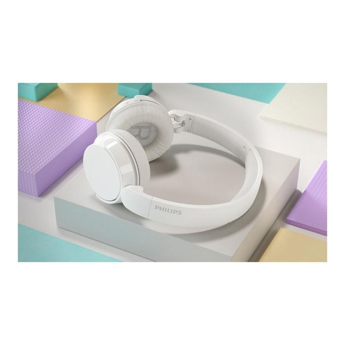 Auriculares Bluetooth con Micrófono Philips TAH4209WT Blanco 12