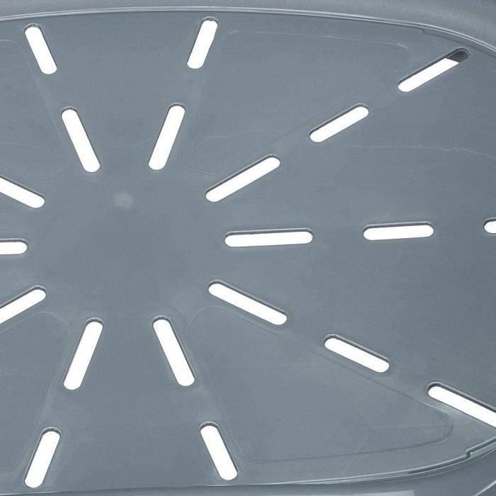 Ferplast Cama de Plástico Siesta para Perro y Gato Deluxe 4 Gris 4