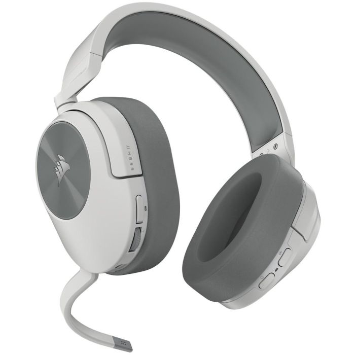 Corsair CA9011281EU Casco Gaming HS55 Wireless Sonido Surround Dolby 7.1 Blanco 2 Corsair CA9011281EU Casco Gaming HS55 Wireless Sonido Surround Dolby 7.1 Blanco 2