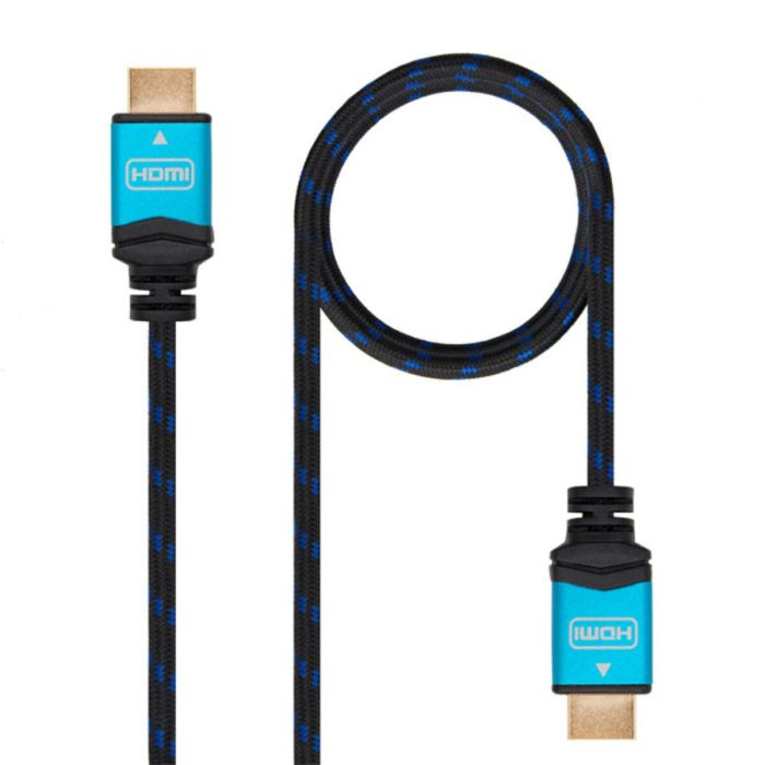 Cable HDMI TooQ 10.15.37 V2.0 Negro Azul 1