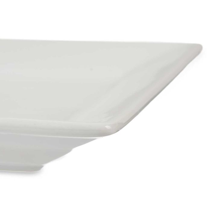 Bandeja Porcelana Blanca Rectangular 37Cm Vessia (8 Unidades) 3 Bandeja Porcelana Blanca Rectangular 37Cm Vessia (8 Unidades) 3