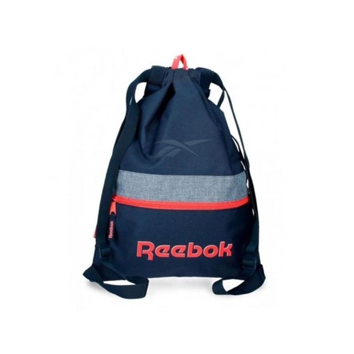 Bolsa Mochila con Cuerdas Reebok Lucia Azul marino 0 Bolsa Mochila con Cuerdas Reebok Lucia Azul marino 0